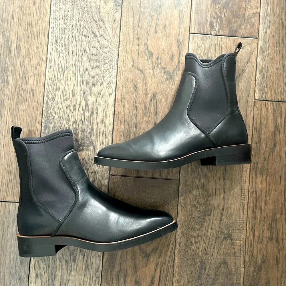 Leather Chelsea boots - Picture 3 of 9